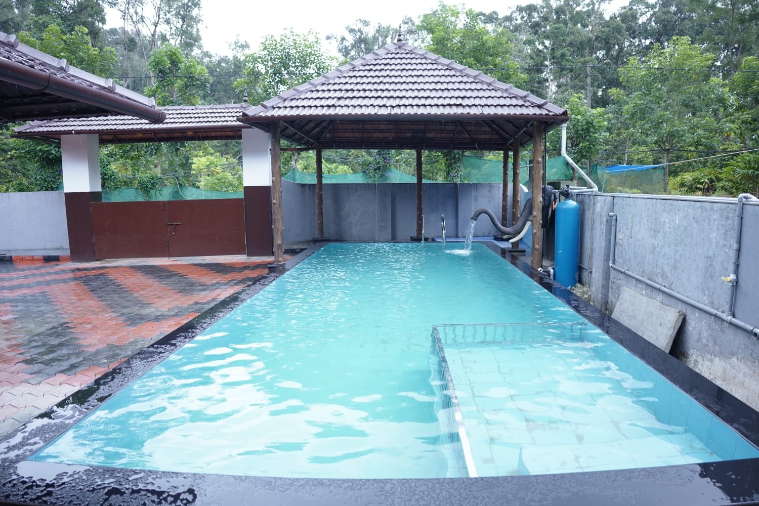 Poolside View